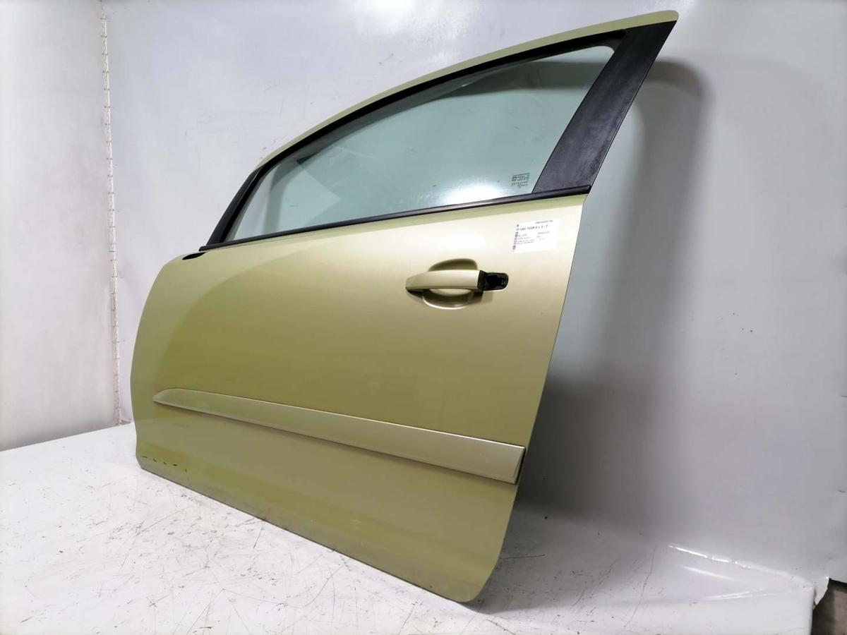 Opel Corsa D original T&uuml;r vorn links Z30E Green Tea 3 T&uuml;rer Rohbau BJ06